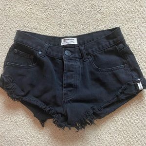 One teaspoon black shorts